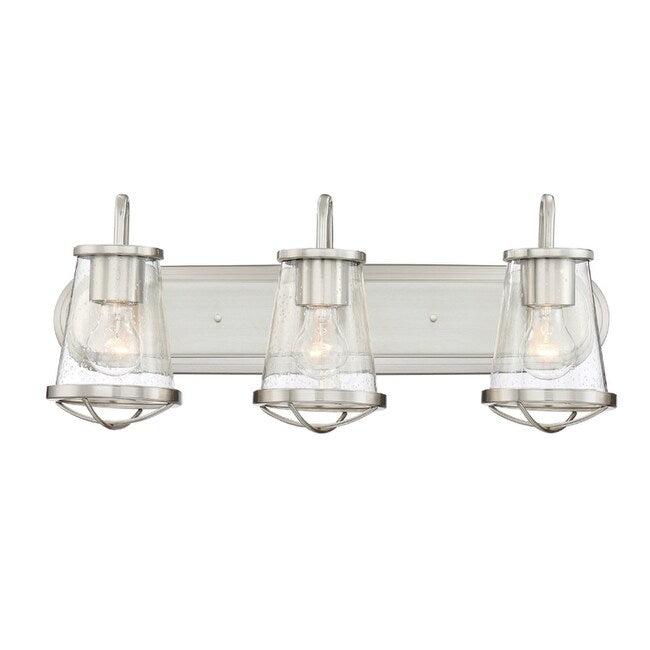 Designers Fountain Darby 3 Lumières 24 Large Salle de Bain Vanité Lumière avec