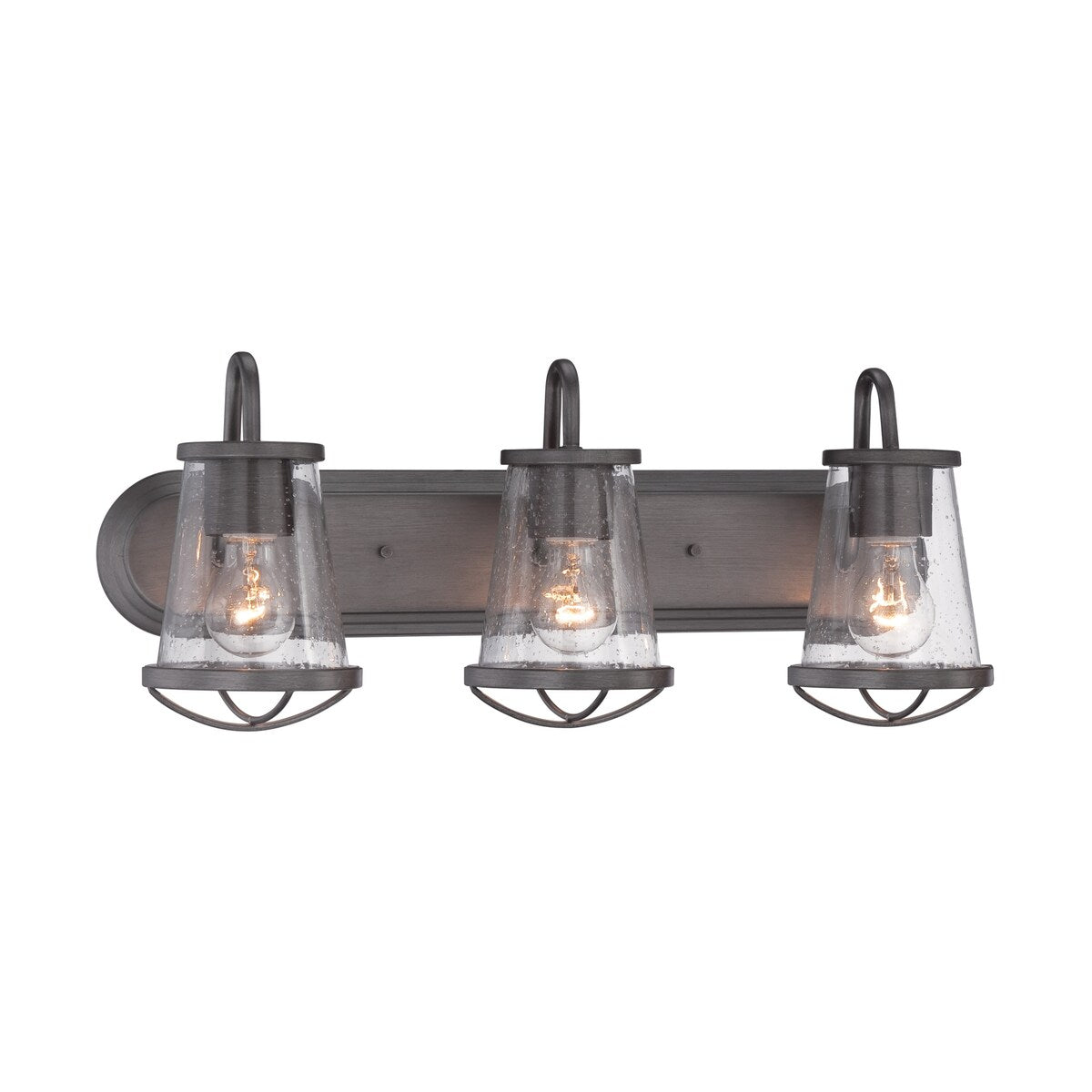 Designers Fountain Darby 3 Lumières 24 Large Salle de Bain Vanité Lumière avec