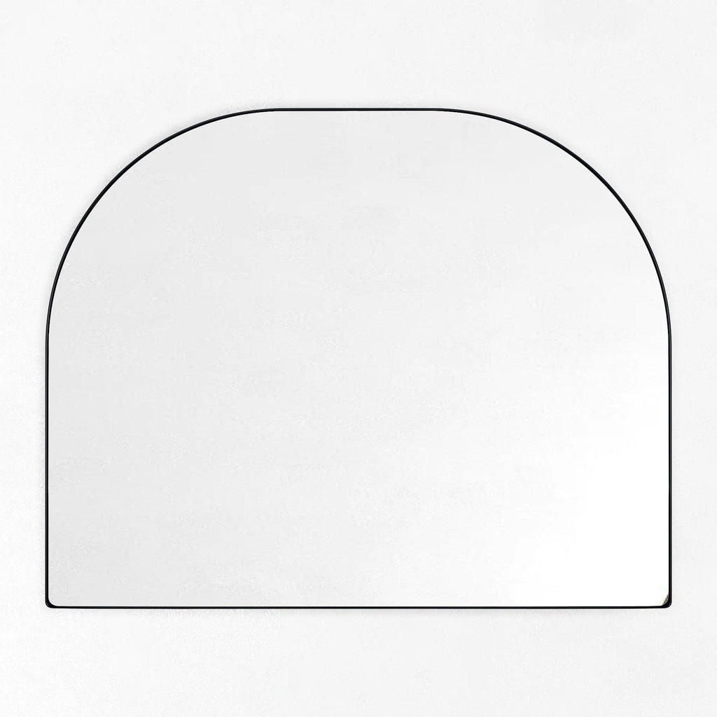Grand miroir arqué TEHOME Dezerae pour manteau de cheminée, 40'' L x 32'' H