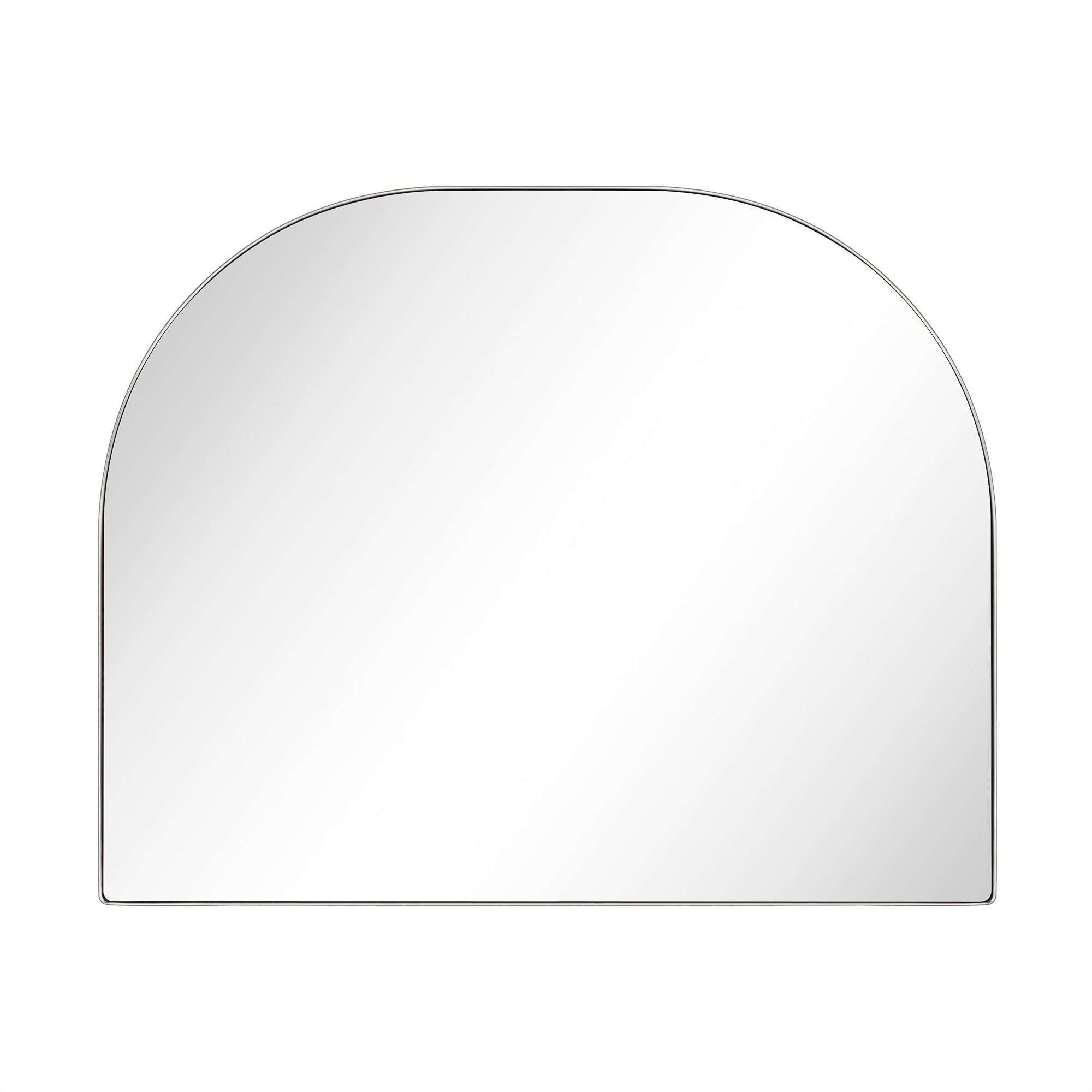 Grand miroir arqué TEHOME Dezerae pour manteau de cheminée, 40'' L x 32'' H