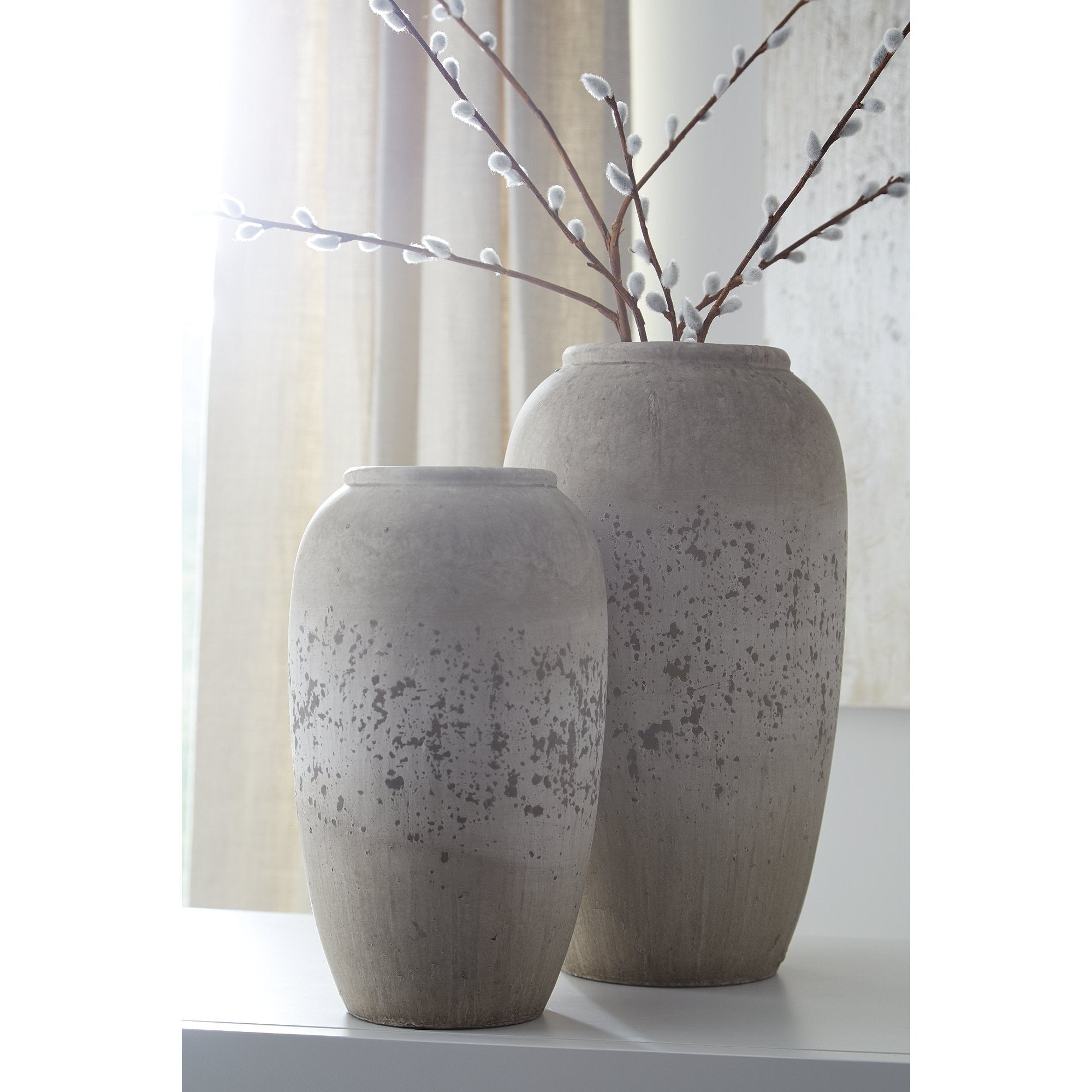 Vase décontracté vintage Dimitra Signature Design by Ashley - Lot de 2