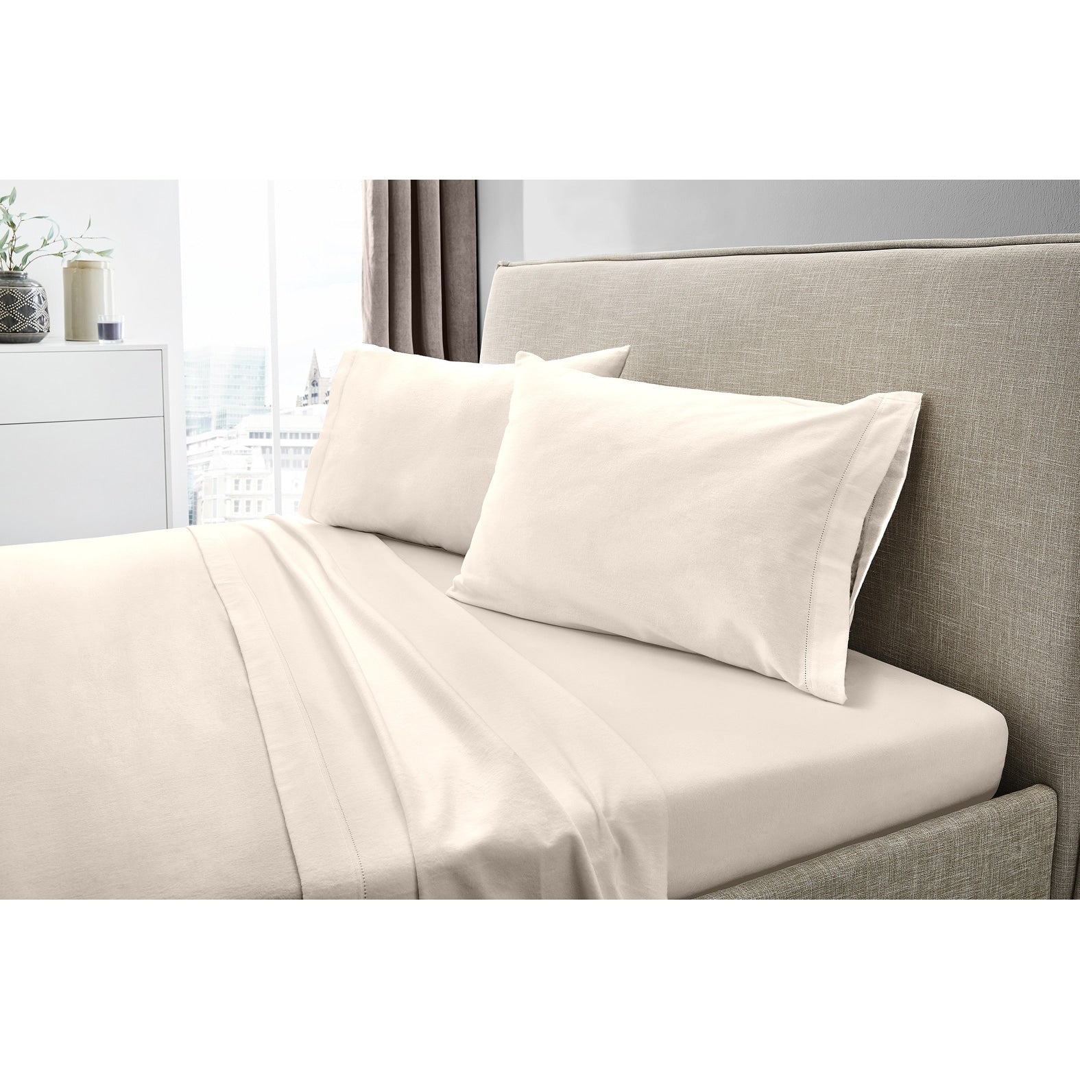 Parure de lit de luxe Dormisette en flanelle allemande et coton (170 g)