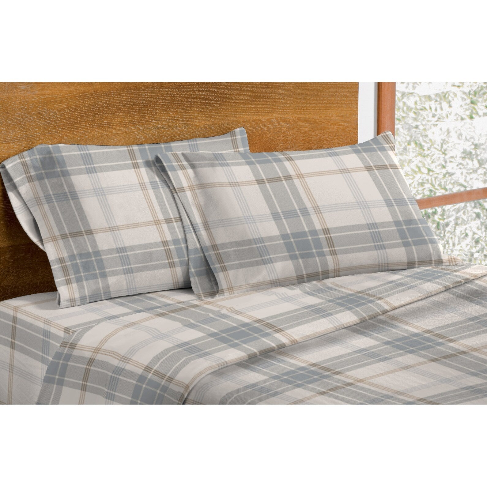 Parure de lit de luxe Dormisette en flanelle allemande et coton (170 g)