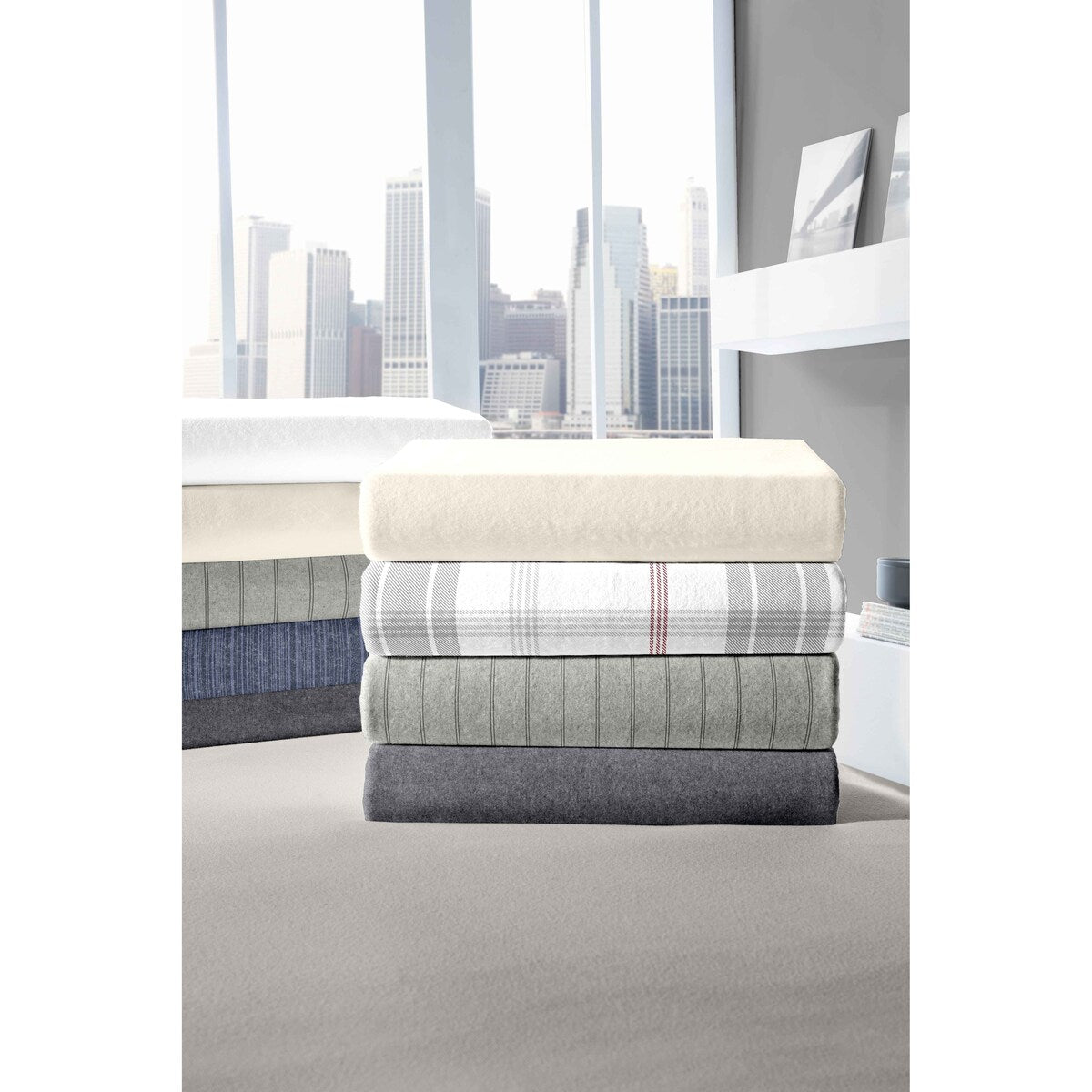 Parure de lit de luxe en flanelle allemande Dormisette de 170 g