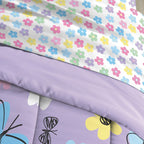Parure de lit 7 pièces Dream Factory Sweet Butterfly avec draps