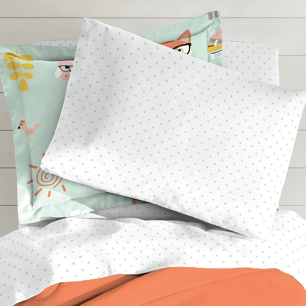Lit double Dream Factory Woodland Friends dans un sac avec ensemble de draps