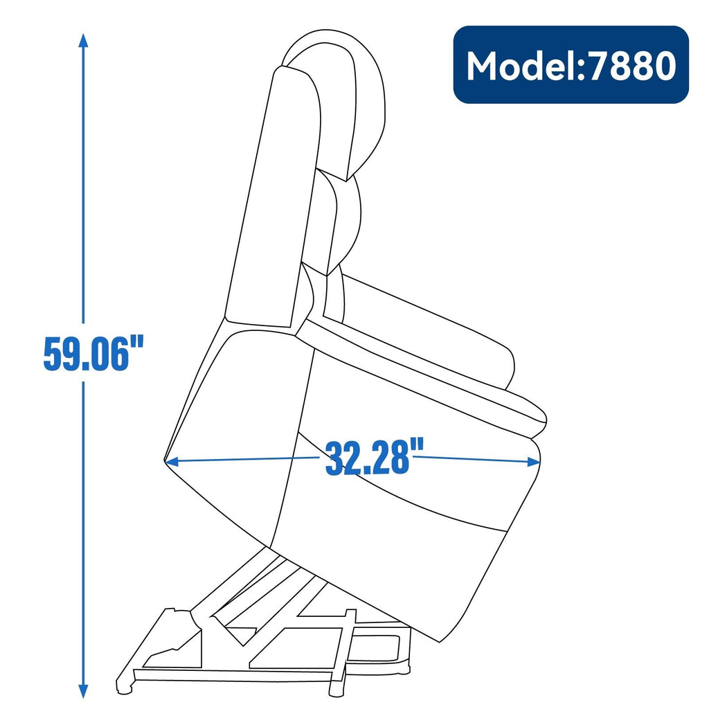 Fauteuil inclinable électrique à double moteur, fauteuil rembourré, canapé de massage chauffant avec minuterie, poches latérales et télécommande électrique