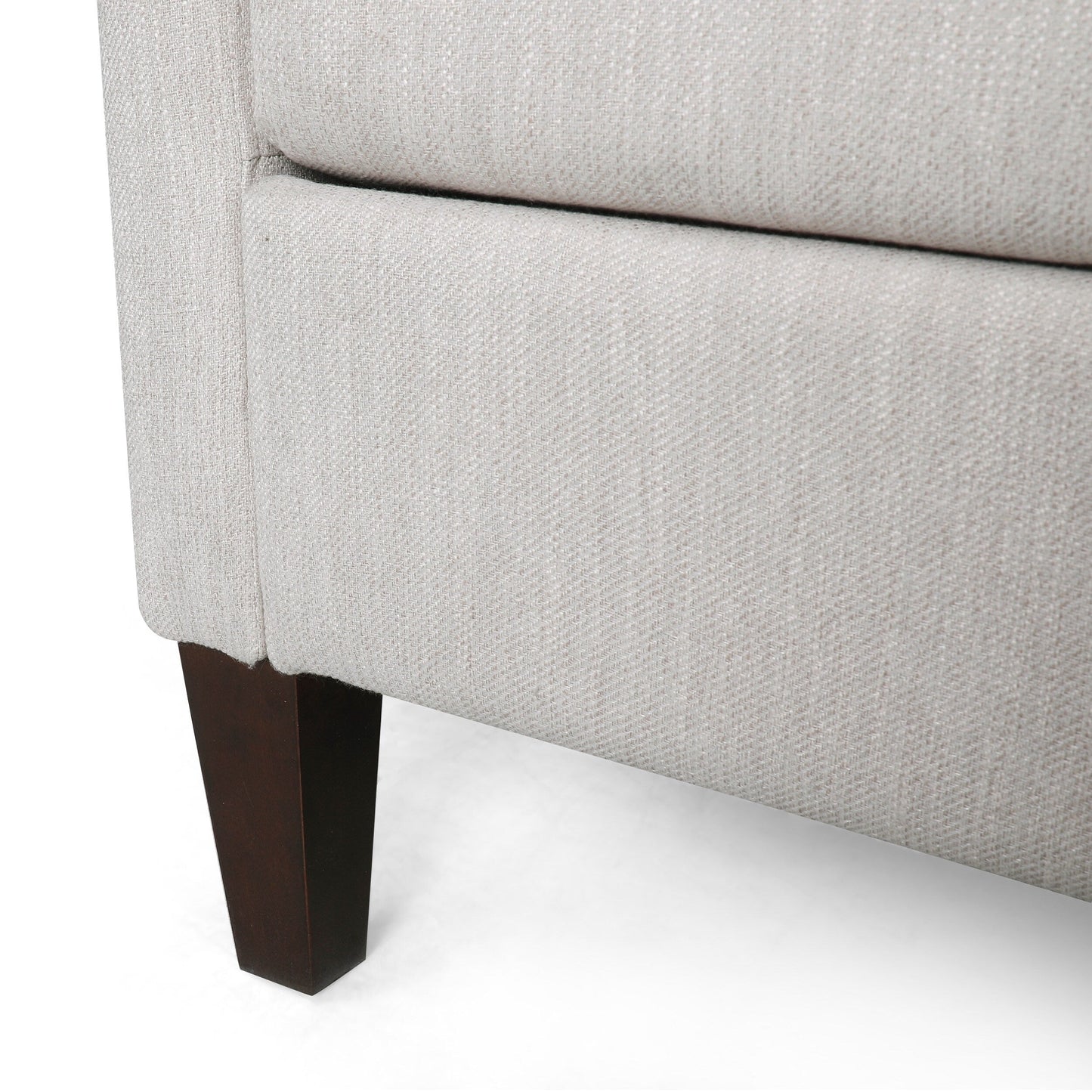 Canapé 3 places en tissu moderne Dupont par Christopher Knight Home