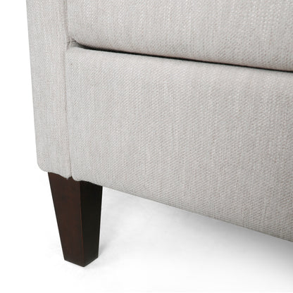 Canapé 3 places en tissu moderne Dupont par Christopher Knight Home