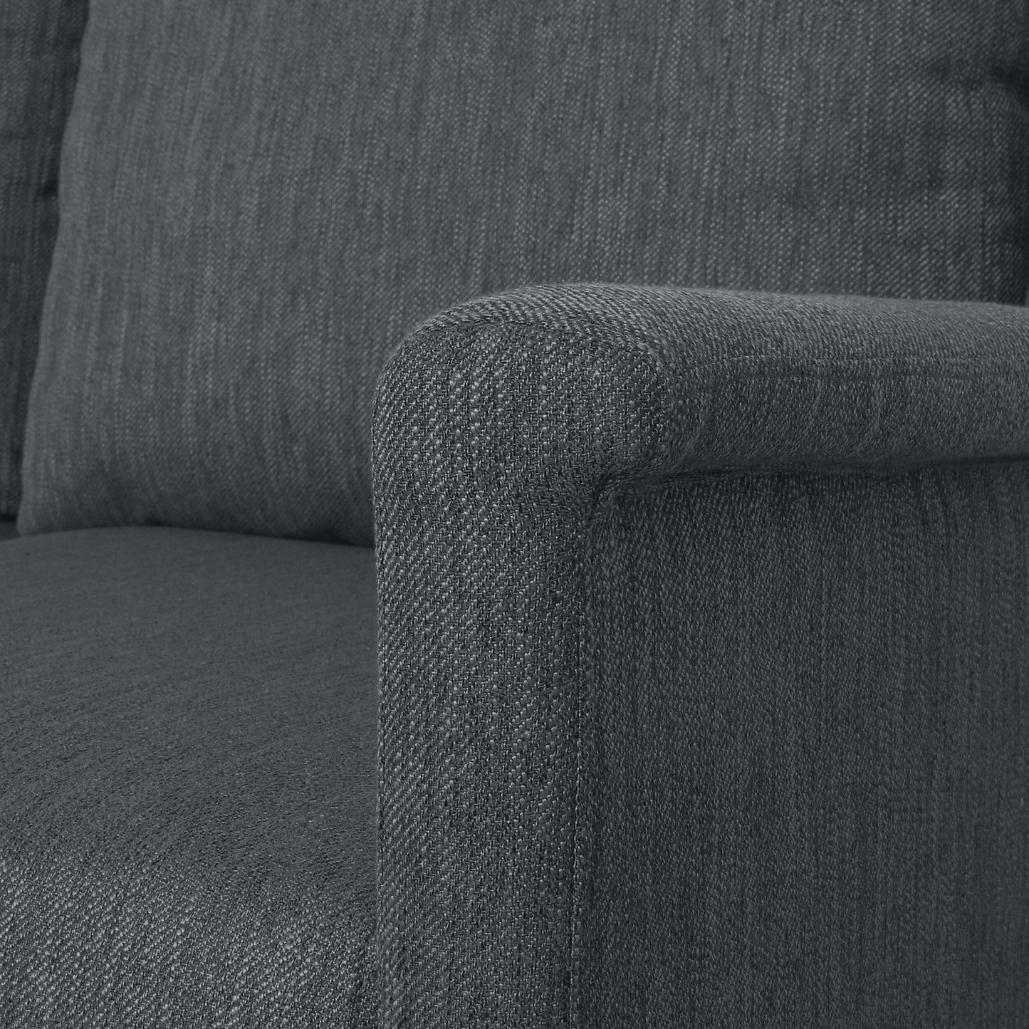 Canapé 3 places en tissu moderne Dupont par Christopher Knight Home