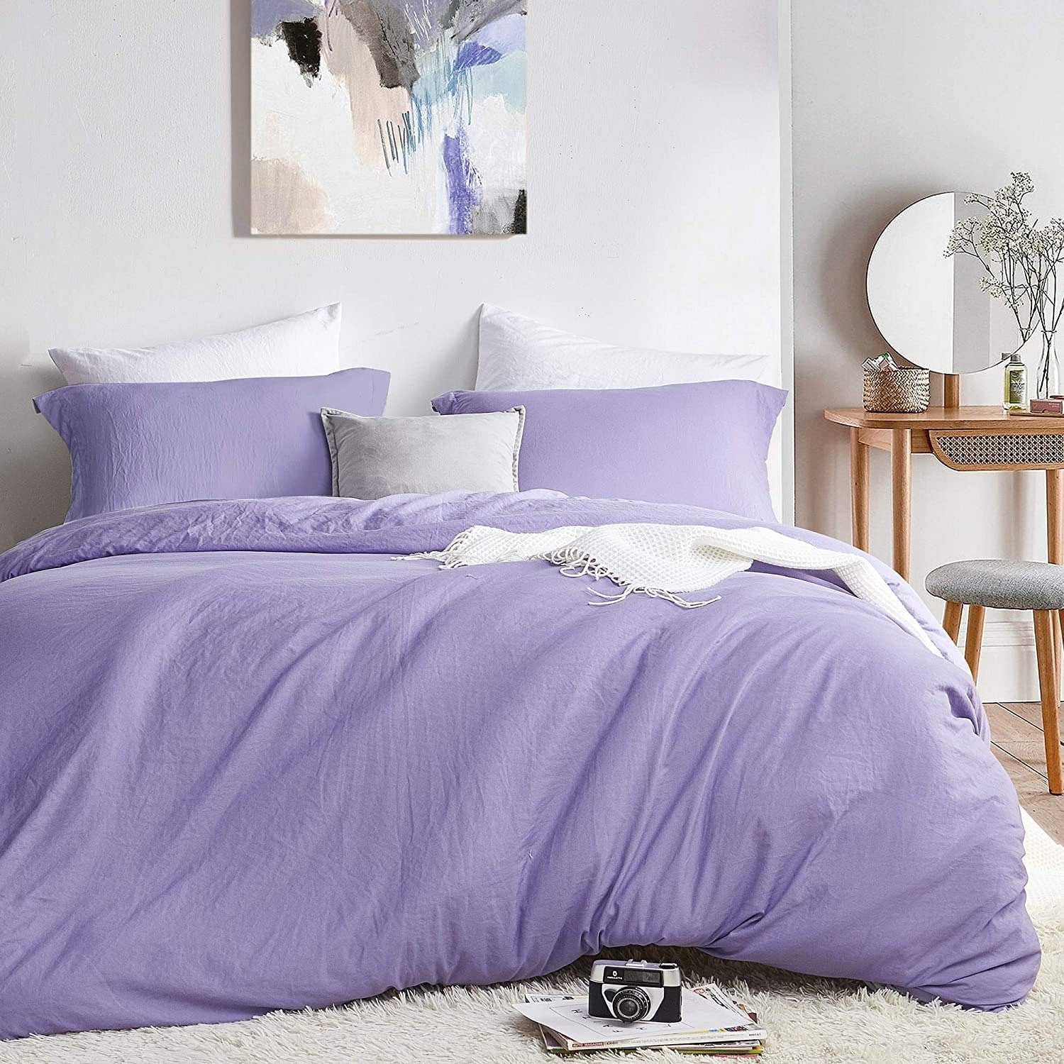 Parure de lit Natural Loft King Solid