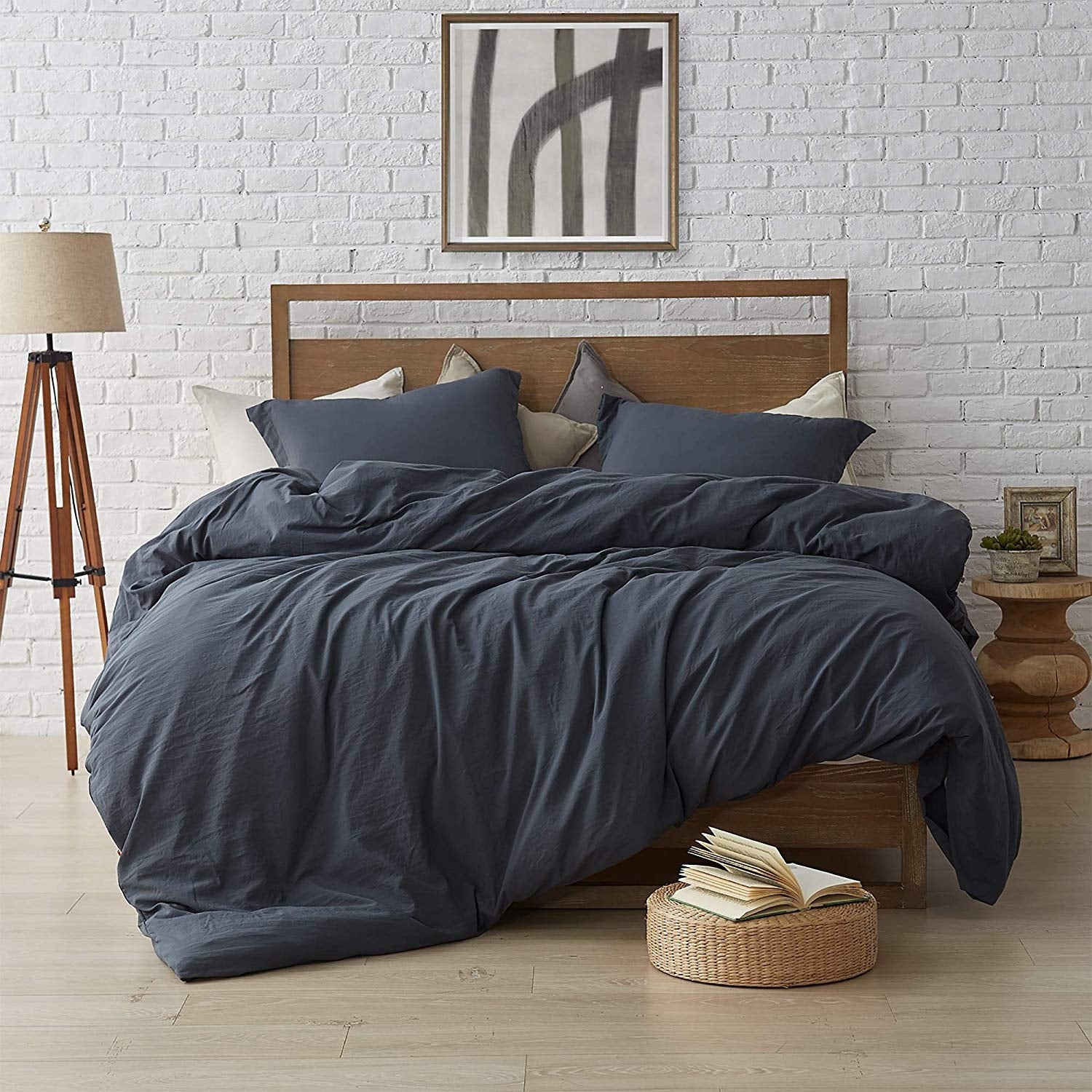 Parure de lit Natural Loft King Solid
