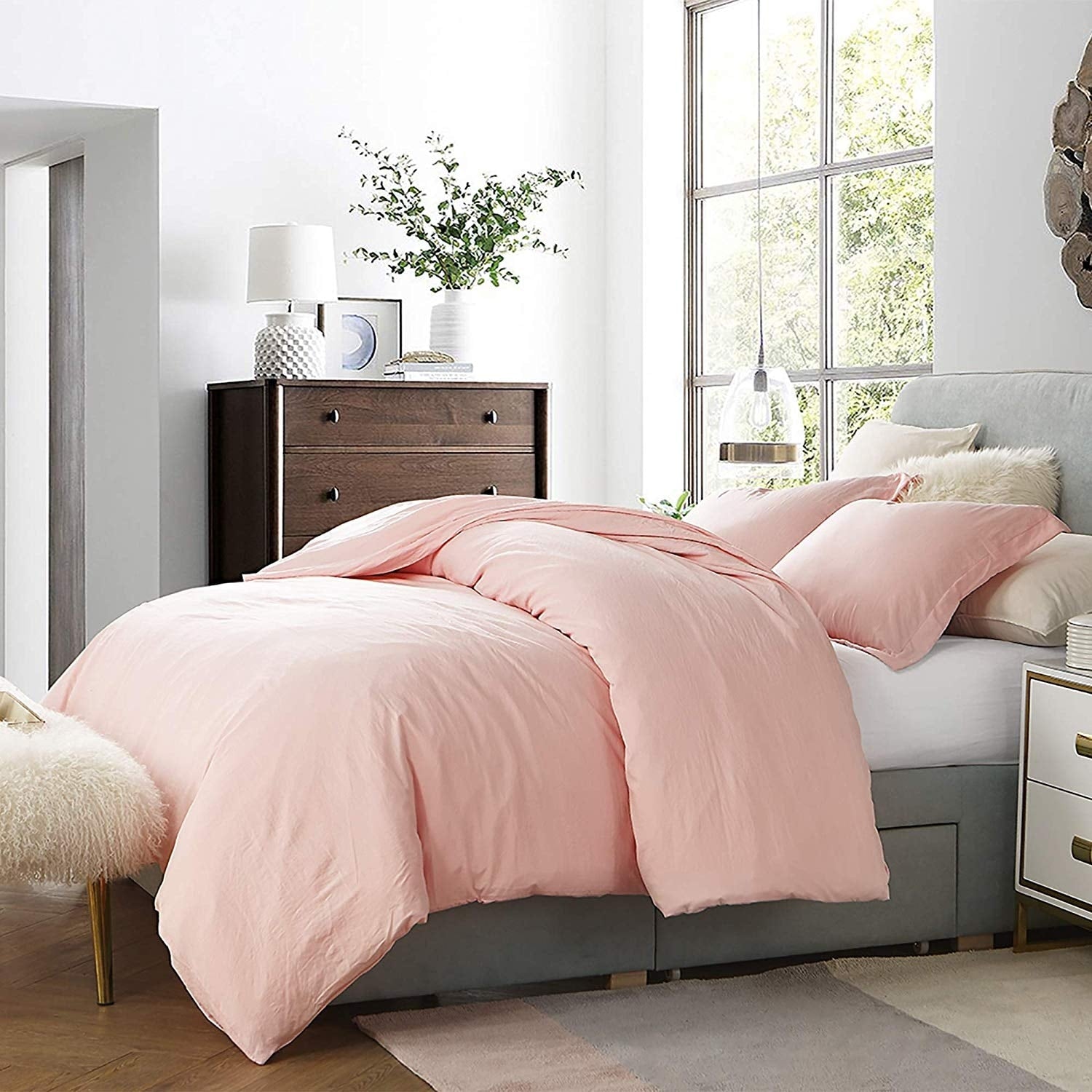 Parure de lit Natural Loft King Solid