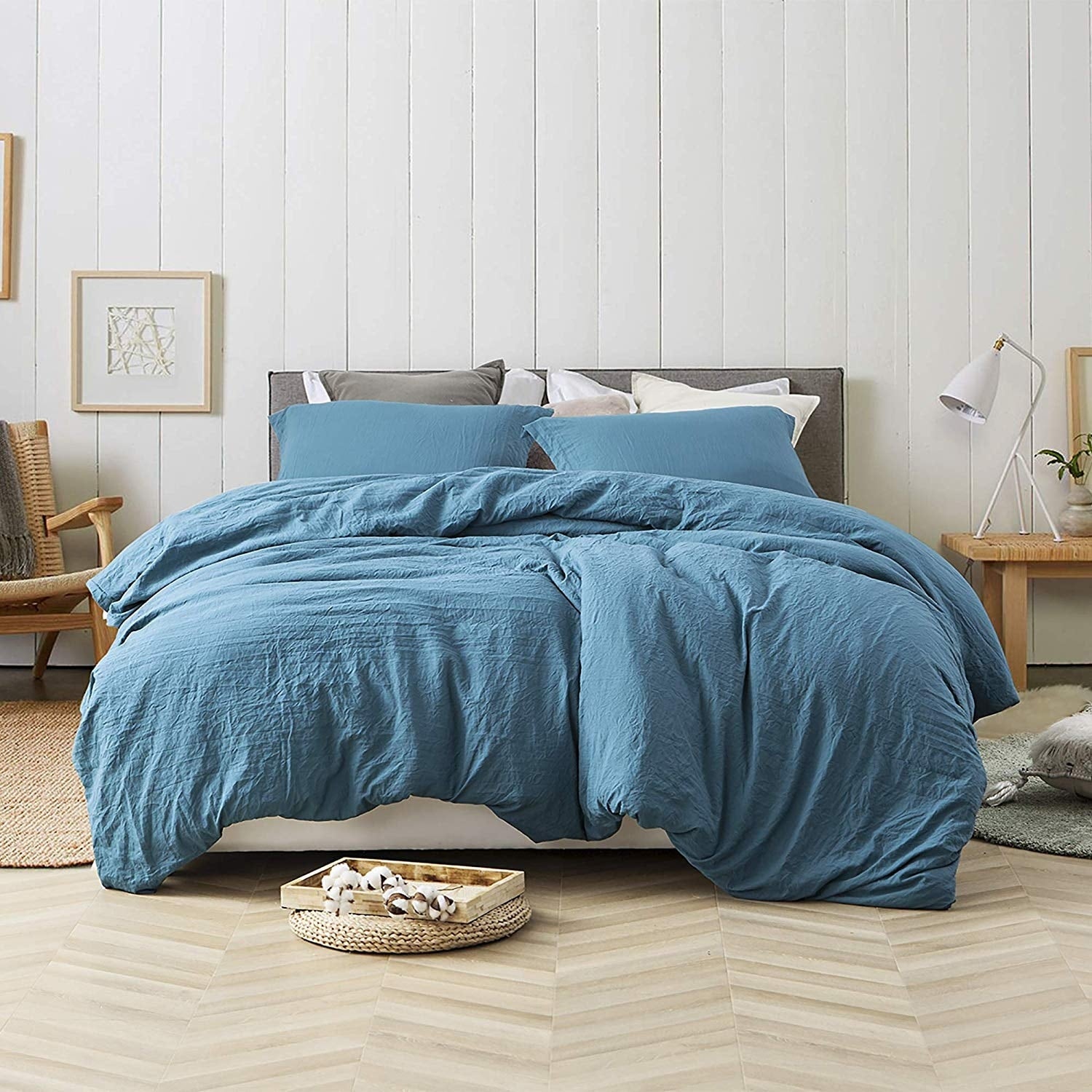 Parure de lit Natural Loft King Solid