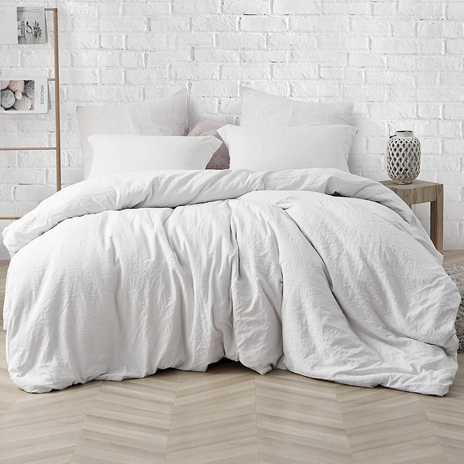 Parure de lit Natural Loft King Solid