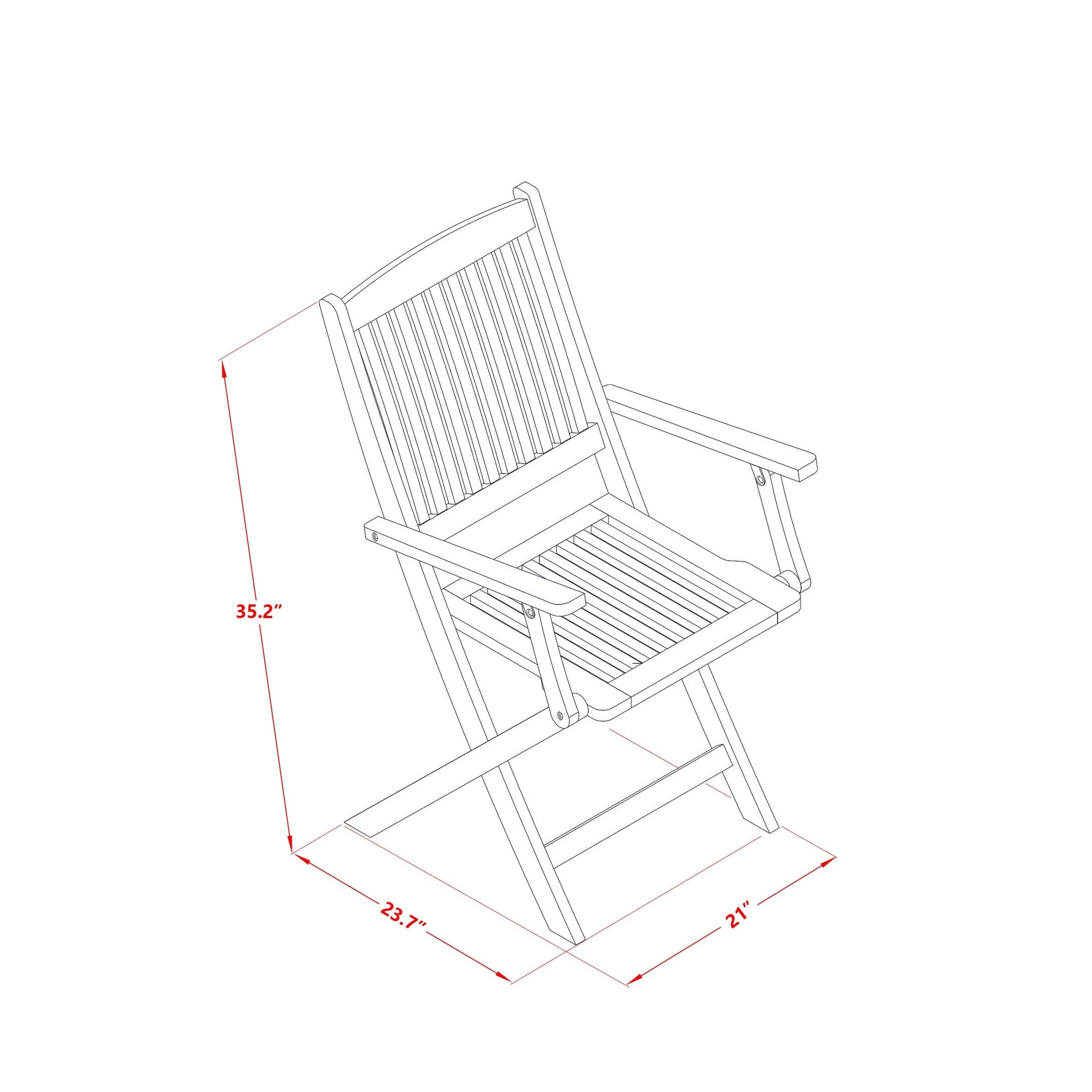 Ensembles de salle à manger d'extérieur East West Furniture : table ovale en bois d'acacia et chaises pliantes, huile naturelle (options de pièces)