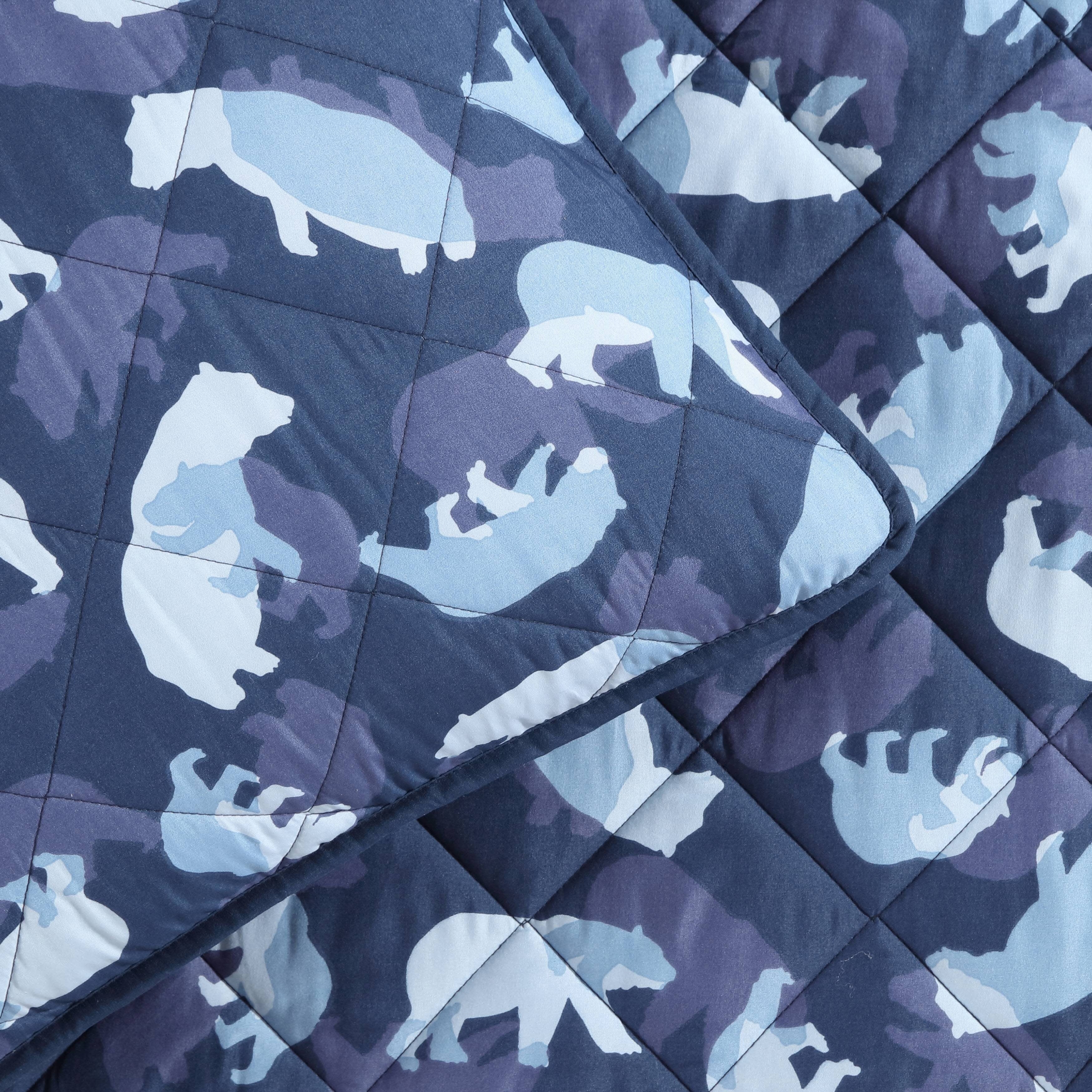 Parure de lit Eddie Bauer Kids Camp Camo Navy