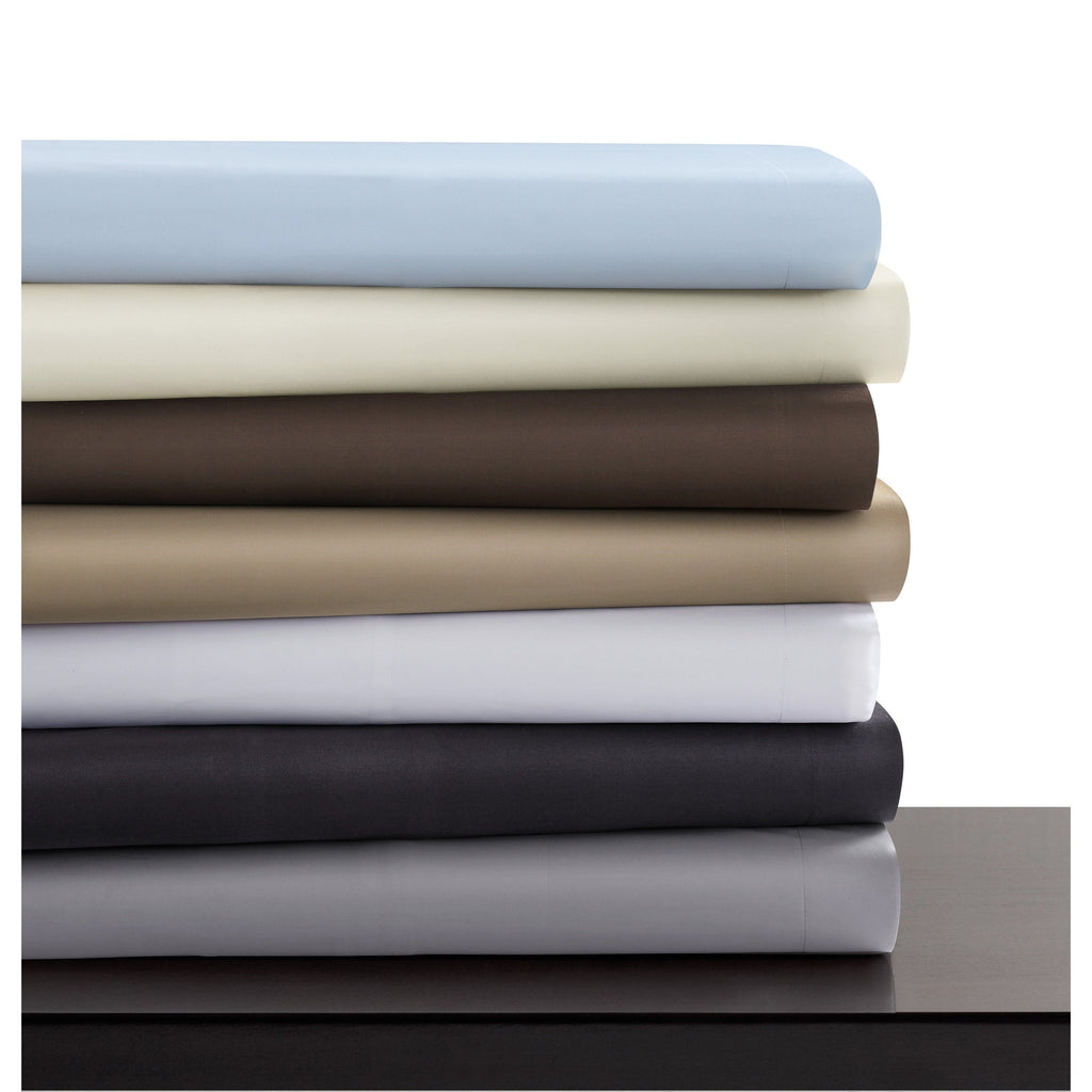 Parure de lit surdimensionnée en satin de coton égyptien 600 fils