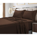 Ensemble de taies d'oreiller en coton égyptien 600 fils (lot de 2)