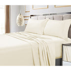 Ensemble de taies d'oreiller en coton égyptien 600 fils (lot de 2)