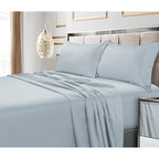 Ensemble de taies d'oreiller en coton égyptien 600 fils (lot de 2)