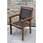 Ensemble de 7 plateaux tournants Eilaf avec chaises empilables