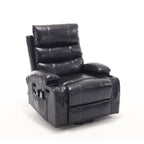 Canapé inclinable électrique avec massage par vibrations à 8 points, chauffage, minuterie réglable, télécommande et porte-gobelet