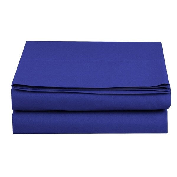 Drap plat ultra doux et infroissable, confort élégant, 100 % hypoallergénique