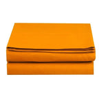 Drap plat ultra doux et infroissable, confort élégant, 100 % hypoallergénique