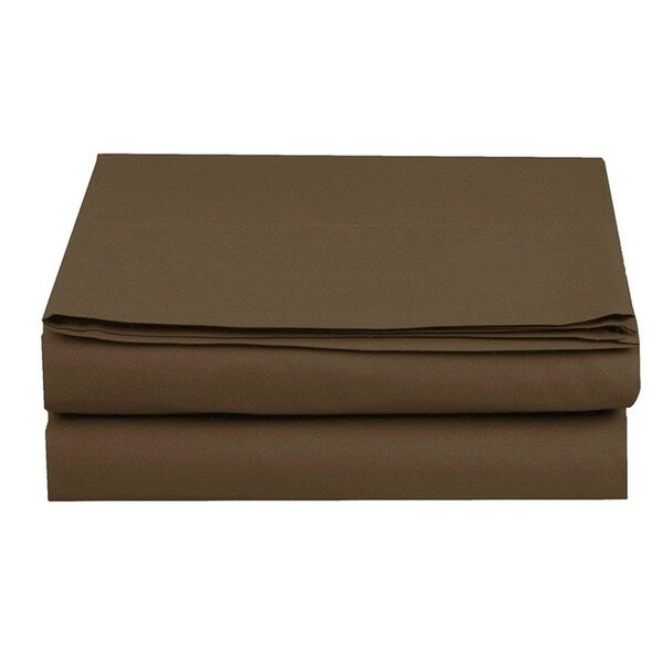 Drap plat ultra doux et infroissable, confort élégant, 100 % hypoallergénique