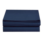 Drap plat ultra doux et infroissable, confort élégant, 100 % hypoallergénique