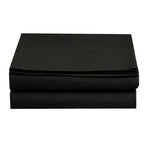 Drap plat ultra doux et infroissable, confort élégant, 100 % hypoallergénique
