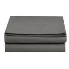 Drap plat ultra doux et infroissable, confort élégant, 100 % hypoallergénique