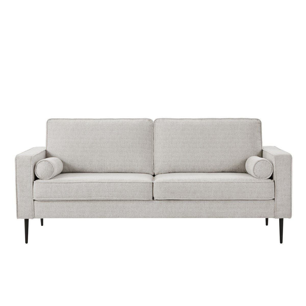 Canapé Chesterfield capitonné moderne du milieu du siècle avec surface en tissu high-tech pour le salon