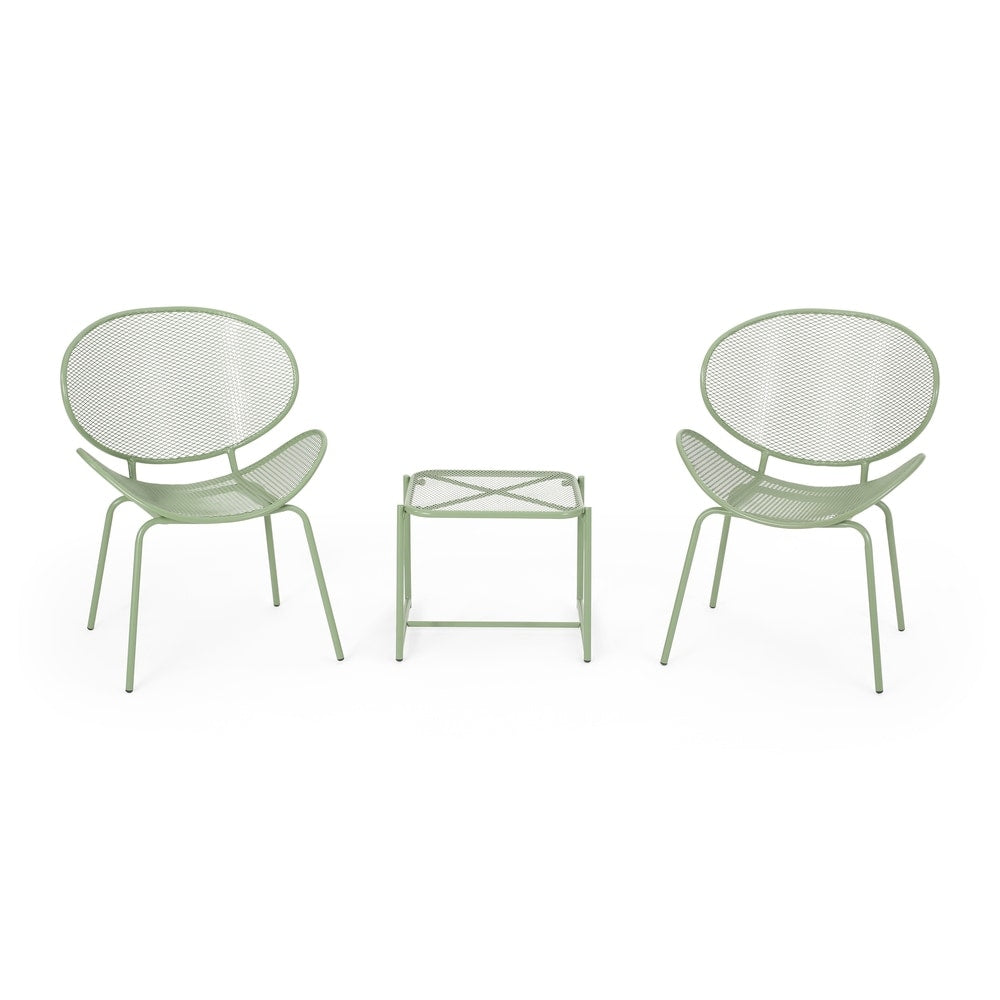 Ensemble de salon de jardin moderne Elloree 2 places par Christopher Knight Home