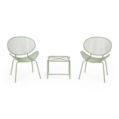 Ensemble de salon de jardin moderne Elloree 2 places par Christopher Knight Home