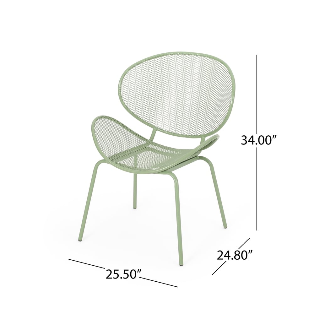 Ensemble de salon de jardin moderne Elloree 2 places par Christopher Knight Home