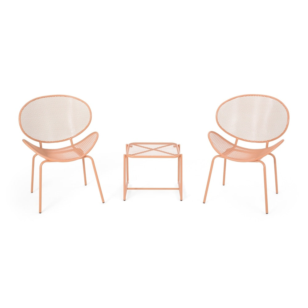 Ensemble de salon de jardin moderne Elloree 2 places par Christopher Knight Home