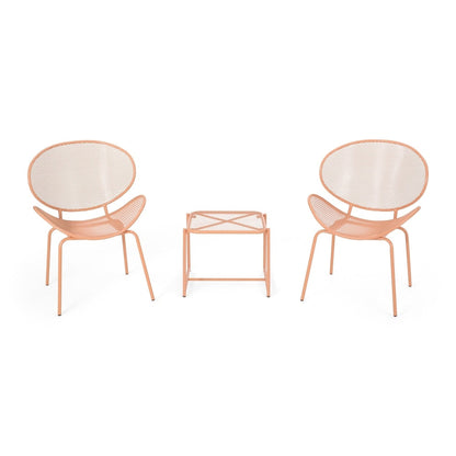 Ensemble de salon de jardin moderne Elloree 2 places par Christopher Knight Home