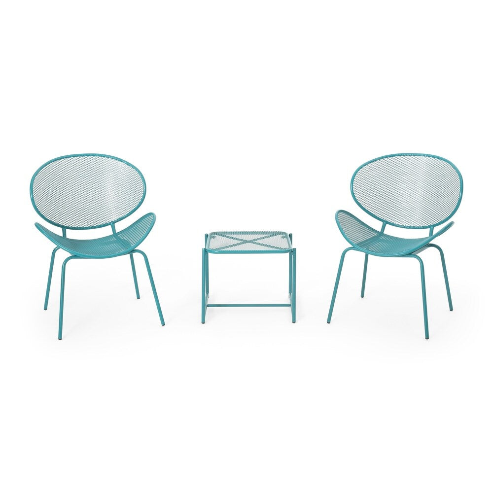Ensemble de salon de jardin moderne Elloree 2 places par Christopher Knight Home