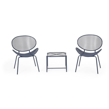 Ensemble de salon de jardin moderne Elloree 2 places par Christopher Knight Home