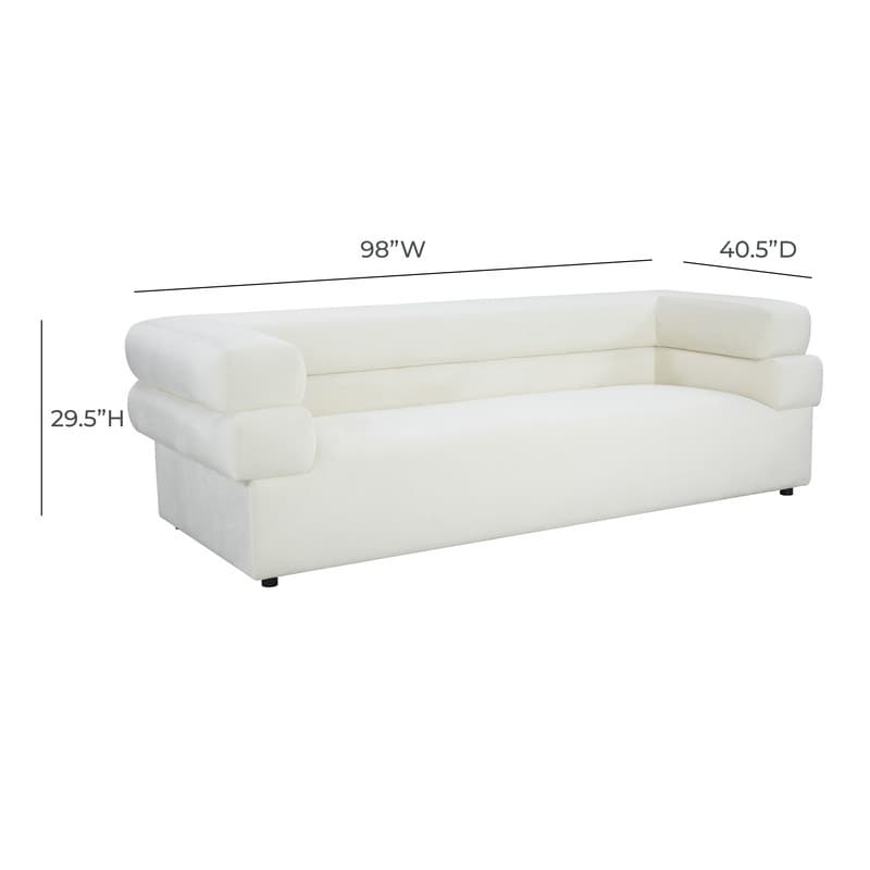 Canapé rembourré Elsa par Inspire Me Home Decor