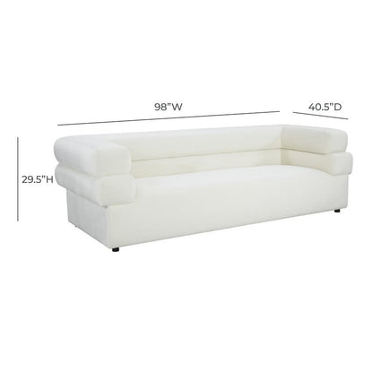 Canapé rembourré Elsa par Inspire Me Home Decor