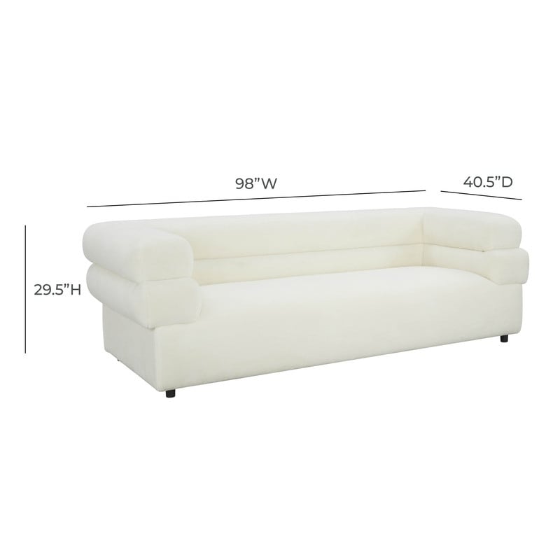 Canapé rembourré Elsa par Inspire Me Home Decor