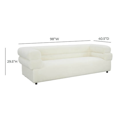 Canapé rembourré Elsa par Inspire Me Home Decor