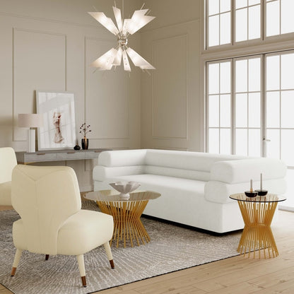 Canapé rembourré Elsa par Inspire Me Home Decor