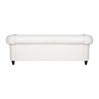 Canapé Chesterfield Elegance, Confort luxueux pour salons cosy, Canapé moderne du milieu du siècle, Élégance, Canapé 3 places