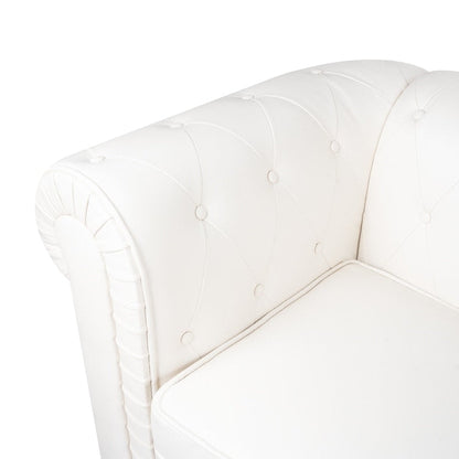 Canapé Chesterfield Elegance, Confort luxueux pour salons cosy, Canapé moderne du milieu du siècle, Élégance, Canapé 3 places