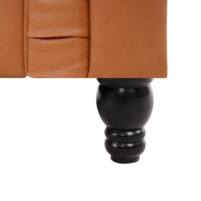 Canapé Chesterfield Elegance, Confort luxueux pour salons cosy, Canapé moderne du milieu du siècle, Élégance, Canapé 3 places