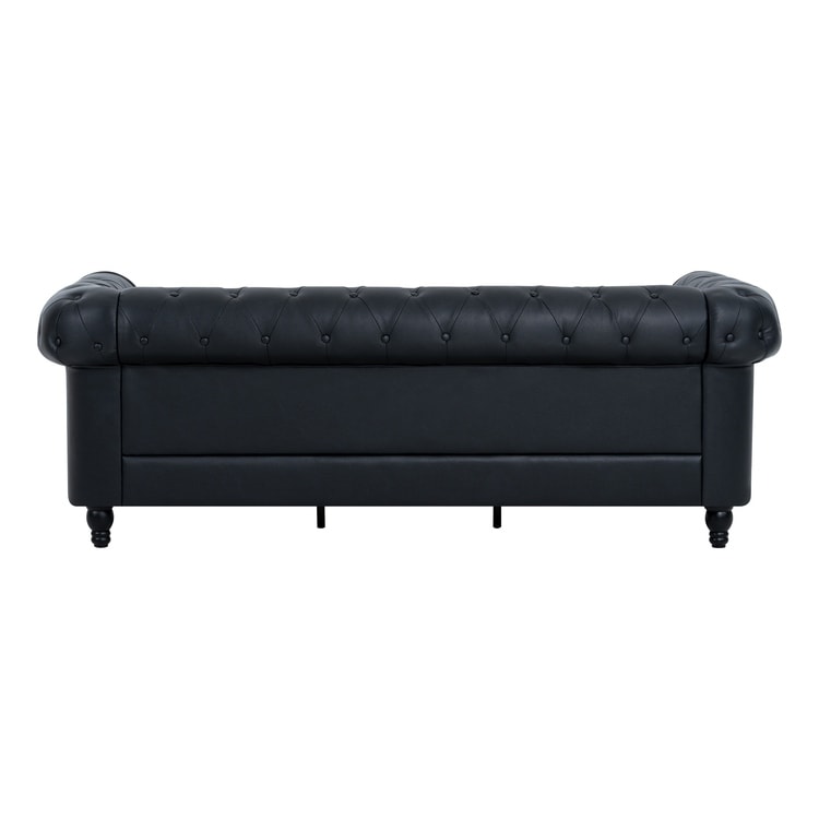 Canapé Chesterfield Elegance, Confort luxueux pour salons cosy, Canapé moderne du milieu du siècle, Élégance, Canapé 3 places
